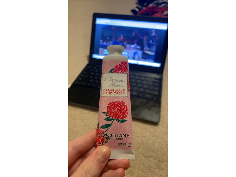 L'Occitane Pivoine Flora Hand Cream, 1 oz/30 mL Ingredients and