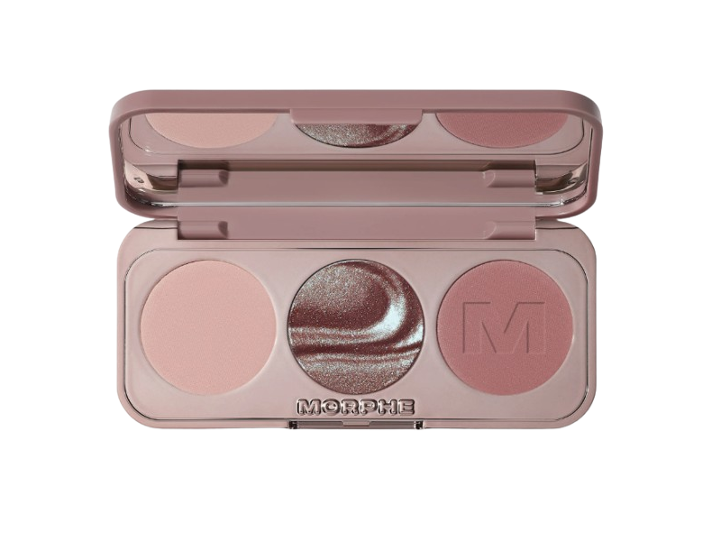 Morphe ChromaPlus Eyeshadow Trio, Cut To The Lace, 3.5 g
