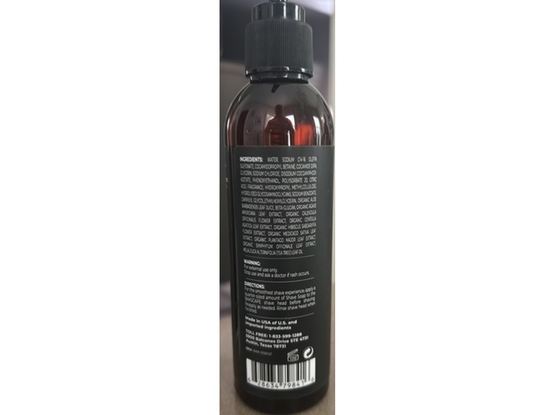 Bakscape Shave Soap, 6 fl oz/177 mL
