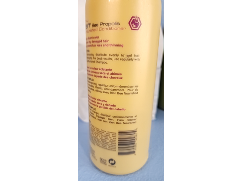 Iden Bee Propolis Fortifying & Hydrating Conditioner, 32 fl oz/946 mL