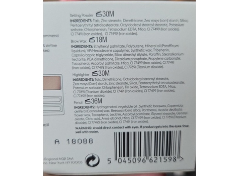 CYO Groom Box Brow Kit, Medium/Dark