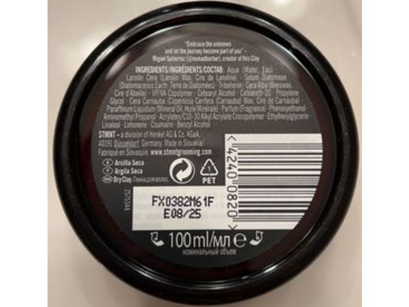 Statement Grooming Goods Dry Clay, 3.38 fl oz/100 mL