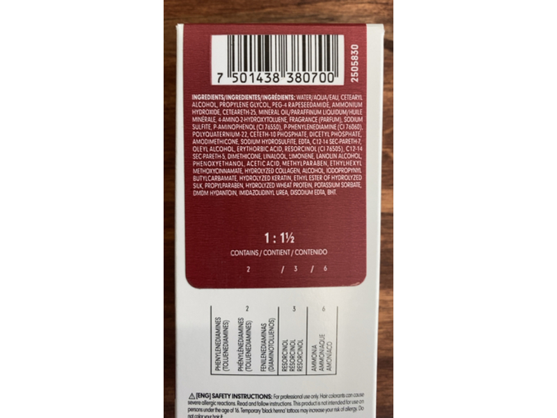 Pravana Chroma Silk Permanent Creme Hair Color, 4.56 Mahogany Red Brown, 3 fl oz/90 mL