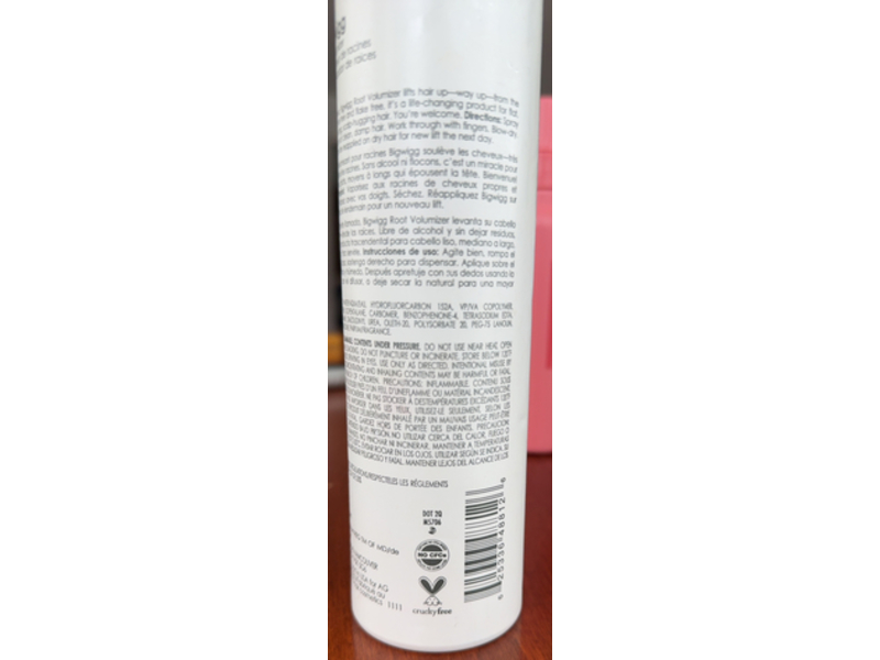 Ag Hair Cosmetics Volume, Bigwigg, 10 oz/264 g