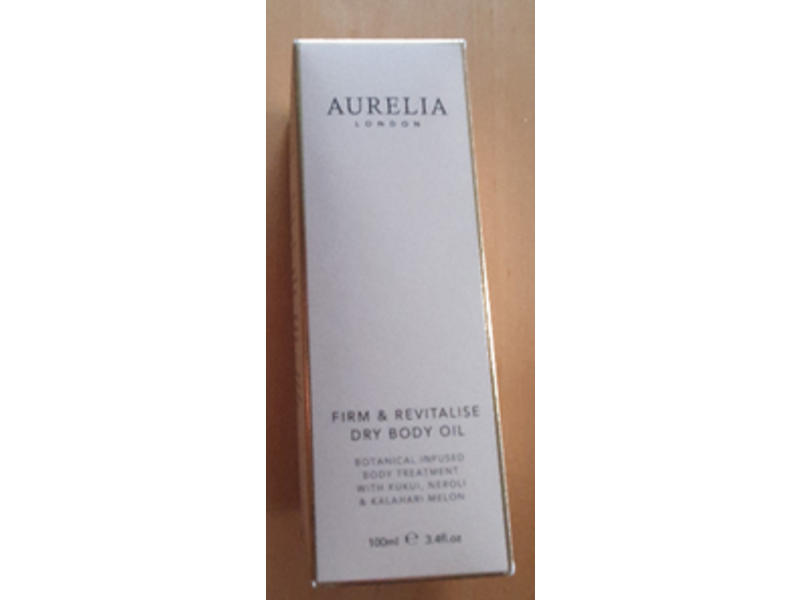 Aurelia Firm & Revitalize Dry Body Oil, 3.4 fl oz/100 mL