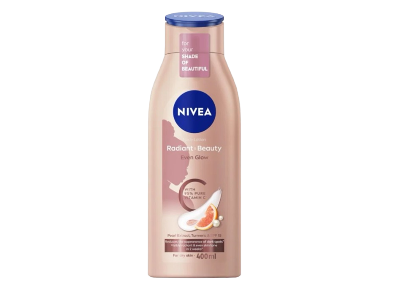 Nivea Radiant & Beauty Body Lotion, Vitamin C, SPF 15, 400 mL