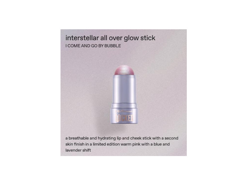 Rem Beauty Wicked Interstellar All Over Glow Stick, I Come & Go By Bubble