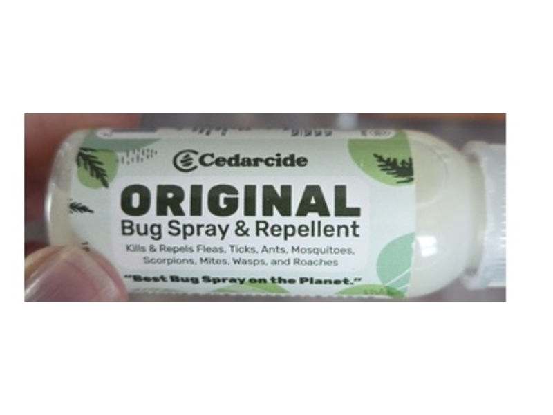 Cedarcide Original Bug Spray & Repellent, 1 fl oz/30 mL