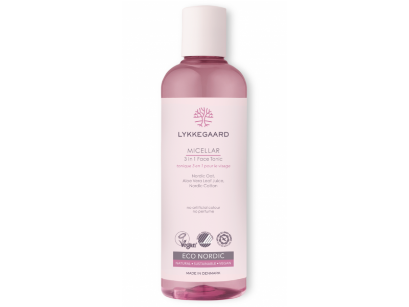 Lykkegaard 3 In 1 Face Tonic Micellar, 150 mL