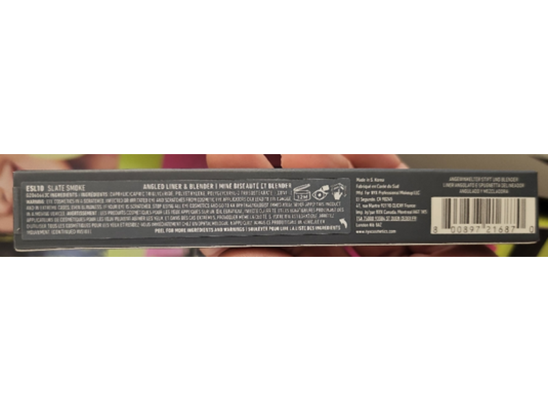 NYX Professional Makeup Epic Smoke Liner, Slate Smoke, 0.005 oz/0.17 g