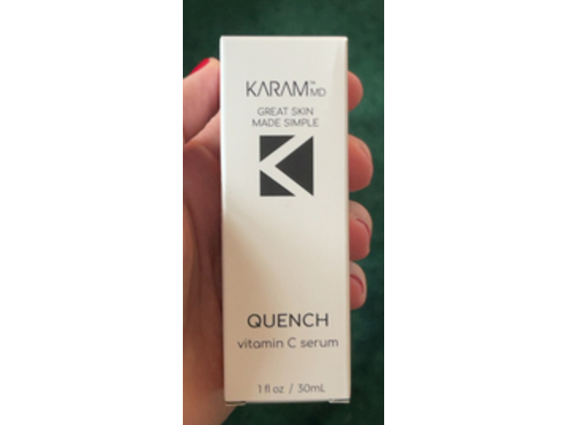 Karam MD Great Skin Quench Serum, Vitamin C, 1 fl oz/30 mL