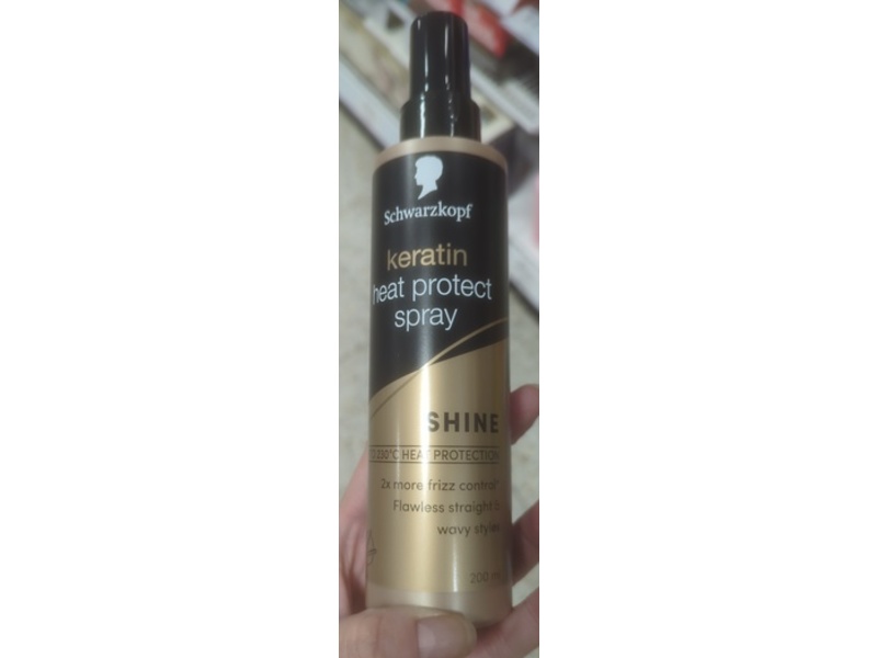 Schwarzkopf Keratin Heat Protect Spray, 200 mL