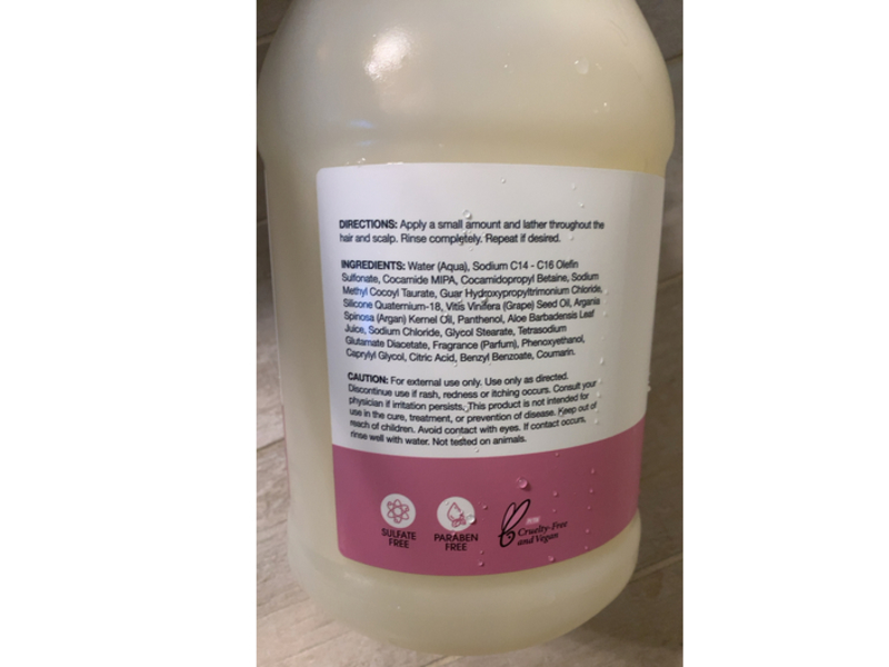 Ginger Lily Farms Salon Formula ChromaSafe PRO Color-Safe Shampoo, 128 fl oz/3.78 L