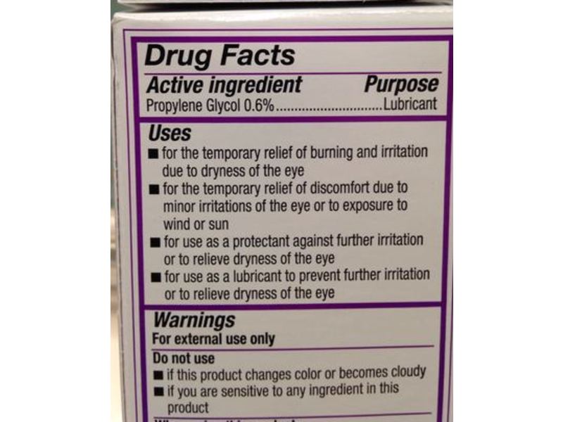 Systane Complete Lubricant Eye Drops, Optimal Dry Eye Relief, 0.34 fl oz/10 mL