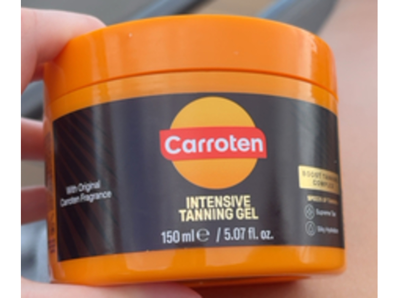 Carroten Intensive Tanning Gel, 5.07 fl oz/150 mL