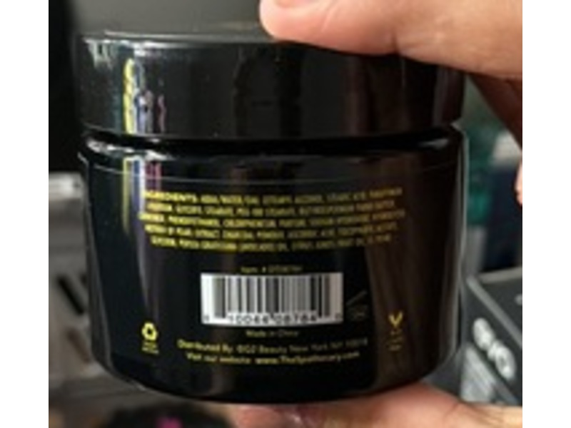 The Spathecary Body Butter, Yuzu Citrus, Black Pearl Powder, 5 oz/147 mL