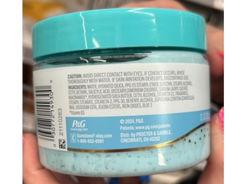 Olay Body Indulgent Mineral Scrub, Guava & Coconut, 11 oz/311 g