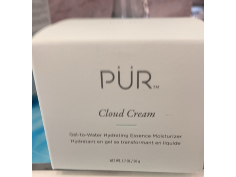 Pur Cloud Cream Gel To Water Hydrating Essence Moisturizer, 1.7 oz/50 g
