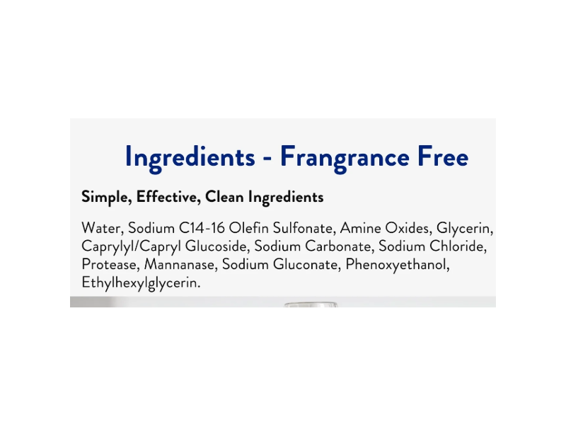 Clean People. Liquid Laundry Detergent, Fragrance free, 100 Loads, 50 fl oz/1.48 L