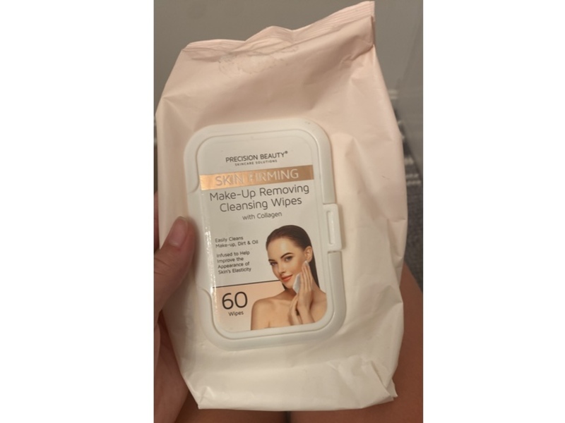 Precision Beauty Make-Up Removing Cleansing Wipes, 60 Count