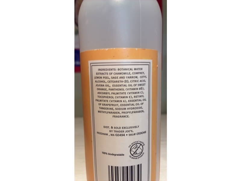 Trader Joe's Refresh Conditioner, Citrus, 16 fl oz/473 mL, Pack Of 2
