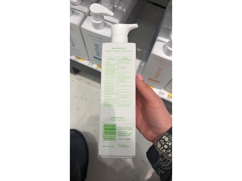 Native Restoring Conditioner, Bare Melon, 18 fl oz/532 mL