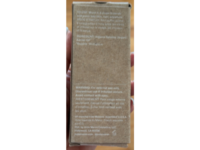 Josie Maran The Original Pure Organic Argan Oil, 1 fl oz/30 mL