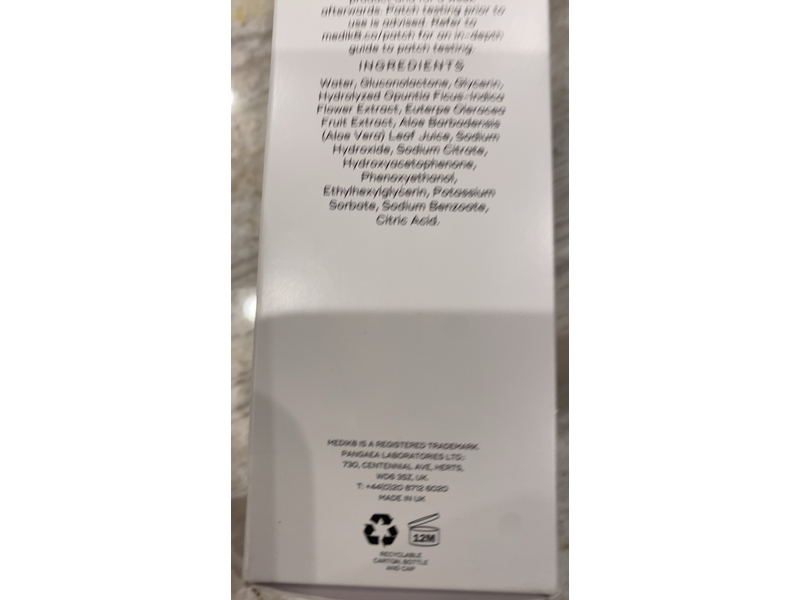 Medik8 Press & Glow Daily Exfoliating PHA Tonic, Enzyme Activator, 6.7 fl oz/200 mL