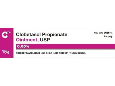 Clobetasol Propionate Ointment 0.05%, 15 g, Cosette Pharmaceuticals (Rx)