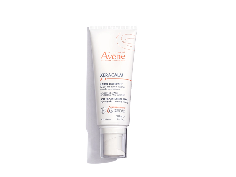 Avene XeraCalm A.D Lipid-Replenishing Balm, 6.7 fl oz/200 mL