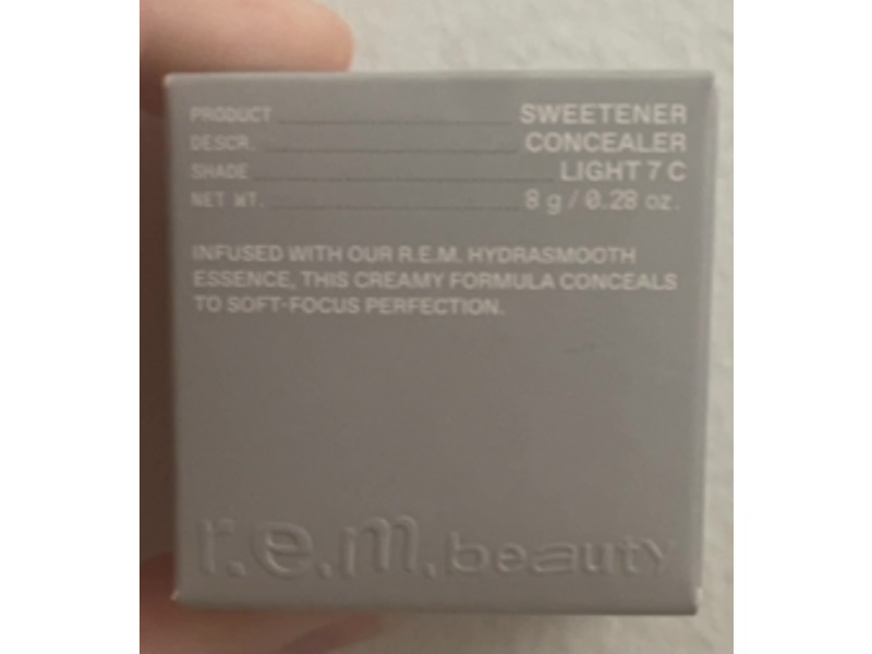 R.e.m. Beauty Sweetener Concealer, Light 7 C, 0.28 oz/8 g