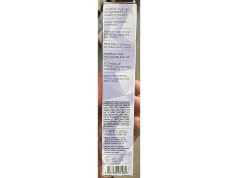 ION Demi Permanent Creame Hair Color, Medium Natural Brown, 2.05 oz/58.2 g