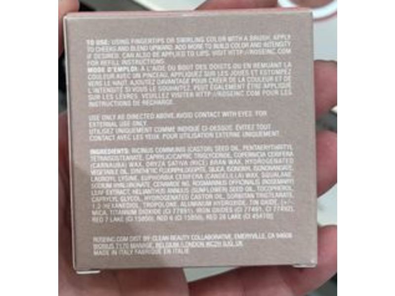 Rose Inc Blush Divine Radiant Lip & Cheek Color, Heliotrope Apricot, 0.15 oz/4.5 g