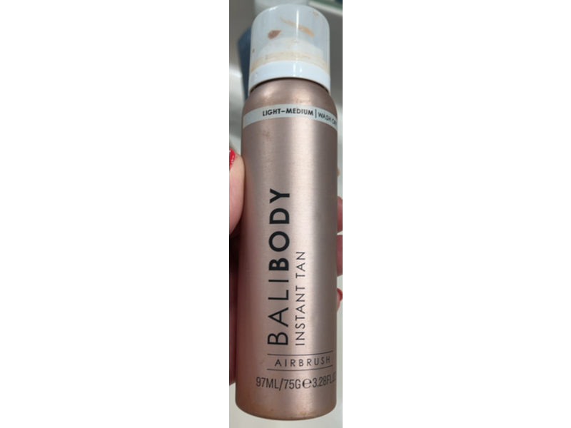 Bali Body Instant Tan Air Brush, Light Medium, 3.28 fl oz/75 g