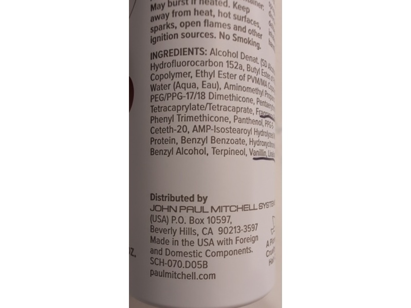 Paul Mitchell Super Clean Hairspray, Flexible Hold, 2 oz/60 g