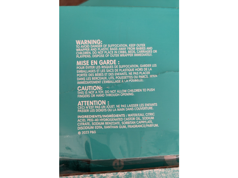 Pampers Complete Clean Baby Wipes, Baby Fresh Scent, 864 Count