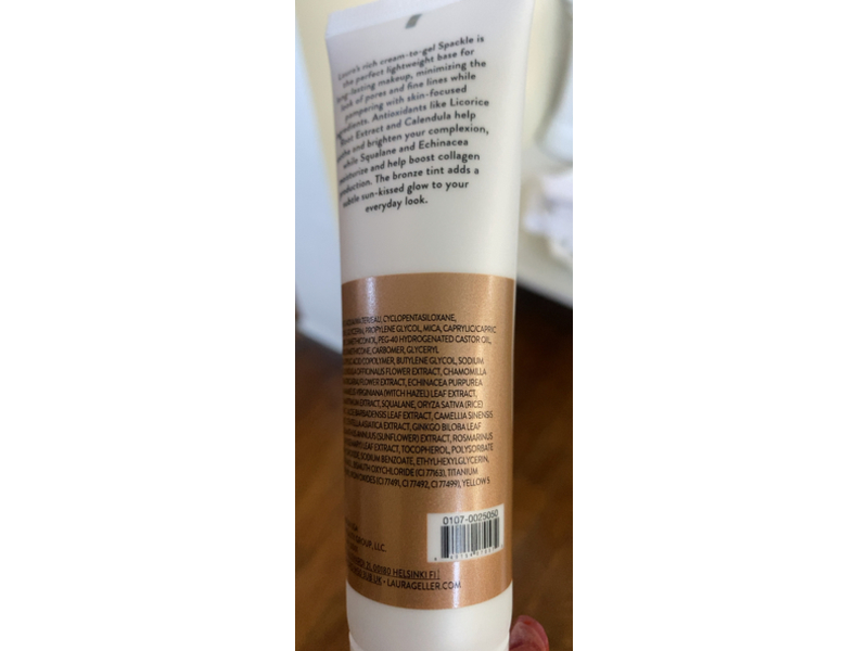 Laura Geller Spackle Skin Perfecting Primer, Original Bronze, 2 fl oz/59 mL