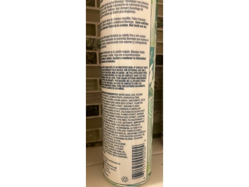 Aquage Biomega Volume Shampoo, 10 fl oz/295 mL