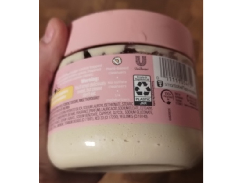 Dove x Crumbl Body Scrub, Lemon Glaze, 15 oz