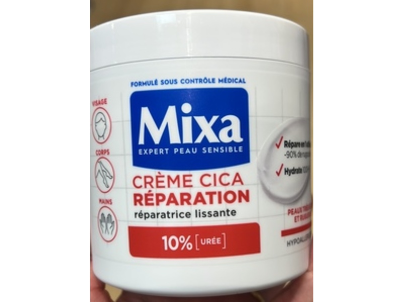 Mixa Cica Repair Cream, 400 mL