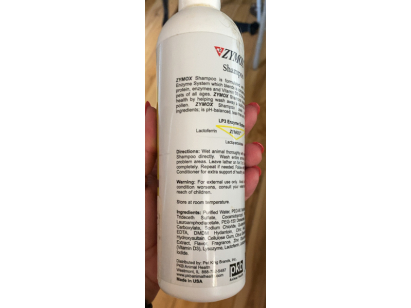 Zymox LP3 Enzyme Shampoo, 12oz