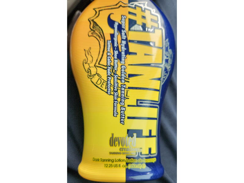 Devoted Creations Dark Tanning Lotion,12.25 fl oz/360 mL