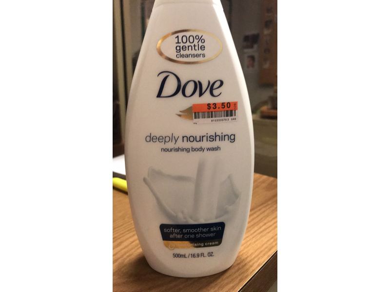 Dove Deeply Nourishing Body Wash, 500Ml