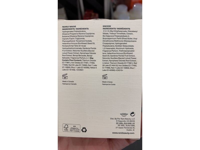 Rare Beauty Mini Mauves Lip Duo