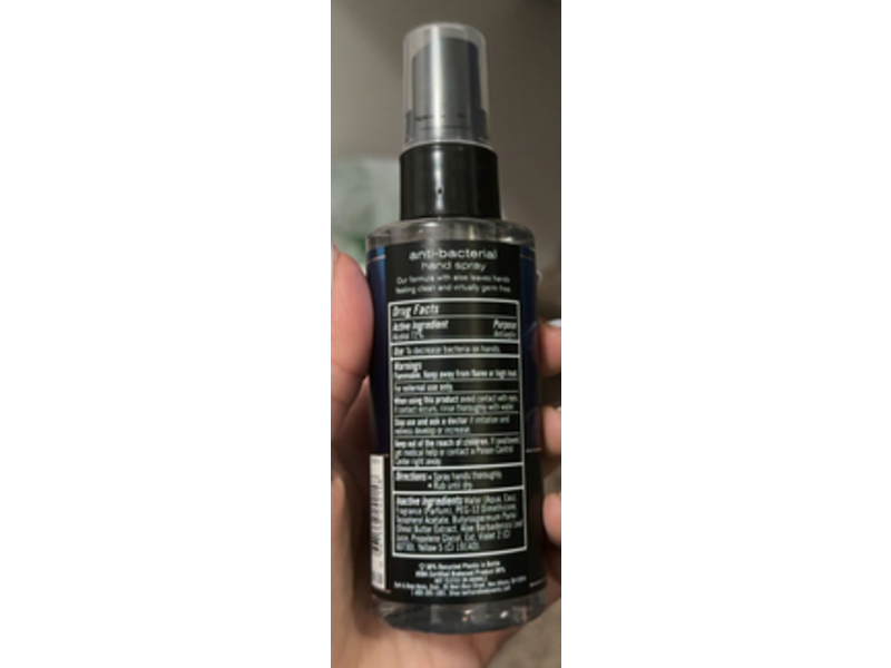 Bath & Body Works Ocean Anti-Bacterial Hand Spray, 3 fl oz/88 mL