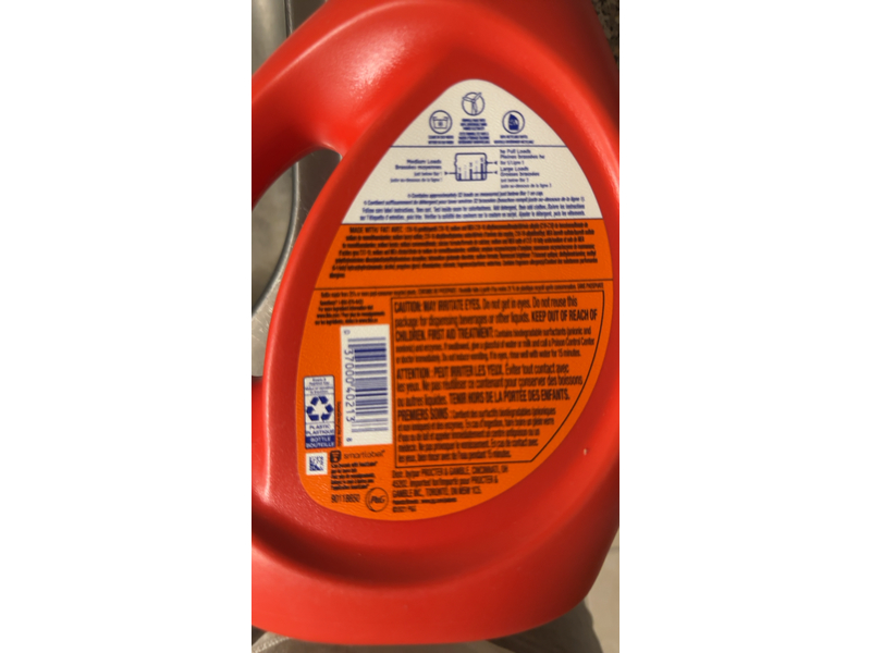 Tide Liquid Laundry Detergent, Original, 32 Loads, 46 fl oz/1.36 L