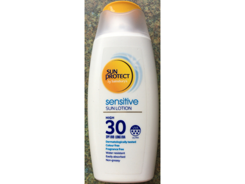 Sainsbury's Sensitive Sun Lotion, Fragrance Free, SPF 30, 200 mL