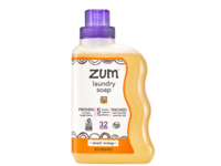 Zum Laundry Soap, Sweet Orange, 32 fl oz/0.94 L, 32 Loads - thumbnail 1