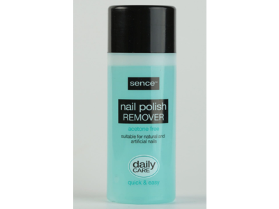 Sence Nail Polish Remover, Acetone-Free, 200 mL