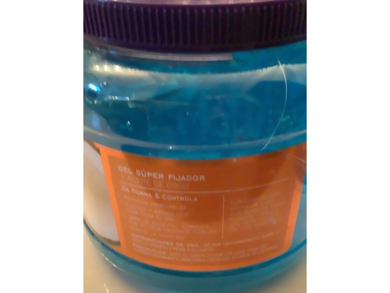 La Bella Super Hold Styling Gel + Coconut Oil, 35.3oz/1000 g